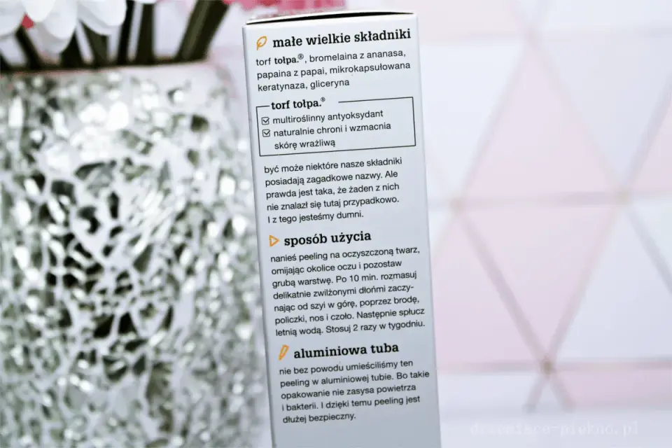 Peeling Tołpa 3 enzymy - jak używać? Przewodnik krok po kroku