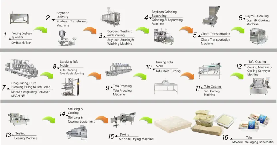 Jak powstaje tofu? Poznaj sekret produkcji krok po kroku