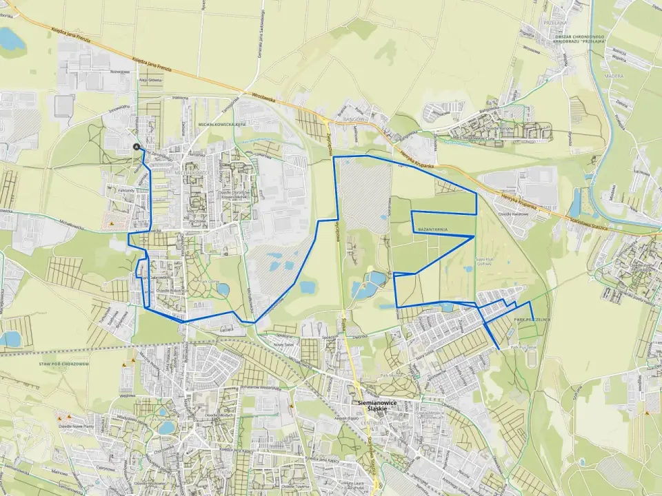 Siemianowice Śląskie: Trasy rowerowe, spacerowe i biegowe. Odkryj!