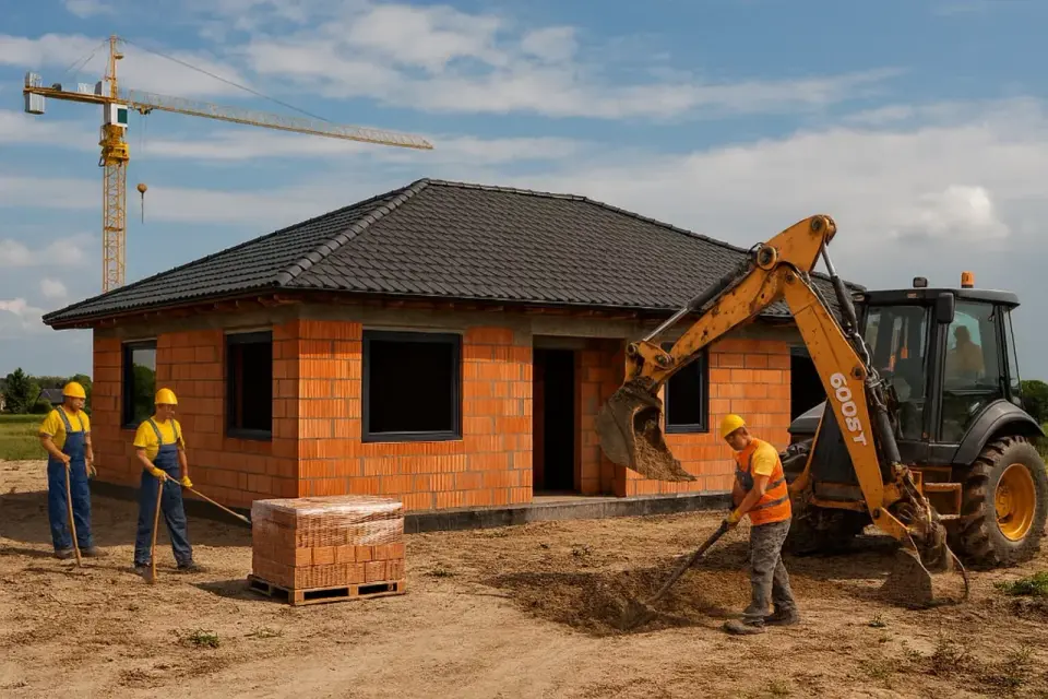 Ile trwa budowa domu i co naprawdę wydłuża termin?