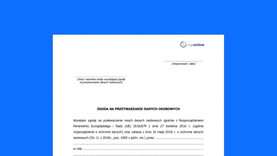 Zgoda na przetwarzanie danych - czy na pewno jej potrzebujesz?
