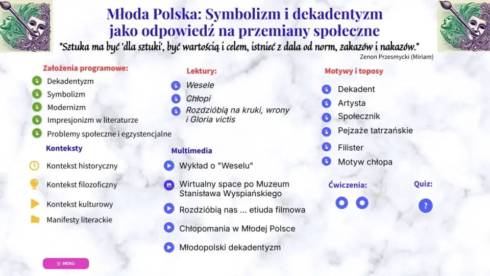 Młoda Polska - Jak czytać bez nudy? Przewodnik po epoce