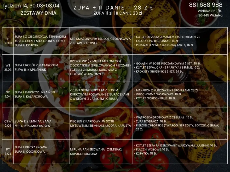 Na Widelcu Augustów: Restauracja & Catering - Menu, Ceny, Opinie