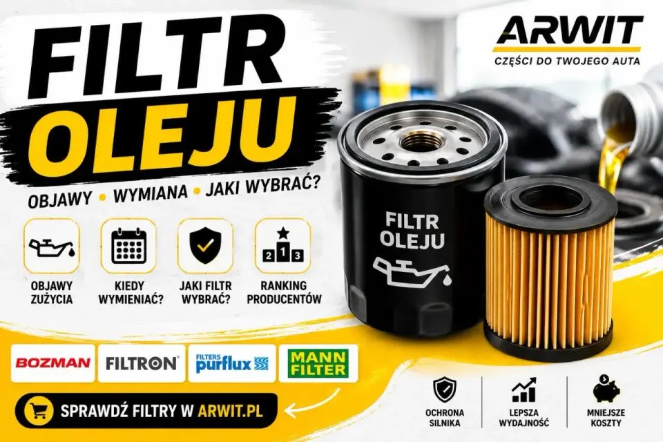 Filtr oleju - Wybierz dobrze lub ryzykuj awarię silnika!