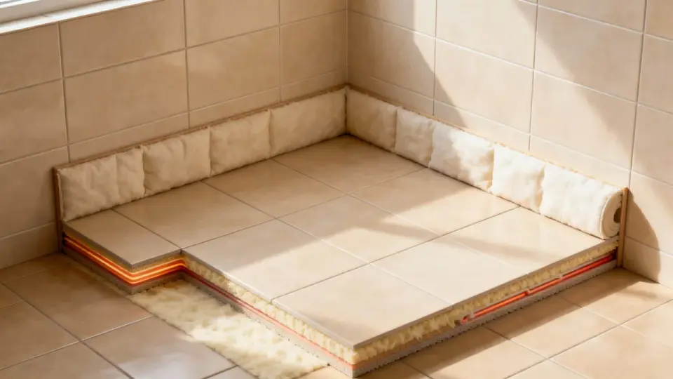 Isolation sous carrelage - Quel isolant choisir et erreurs à éviter
