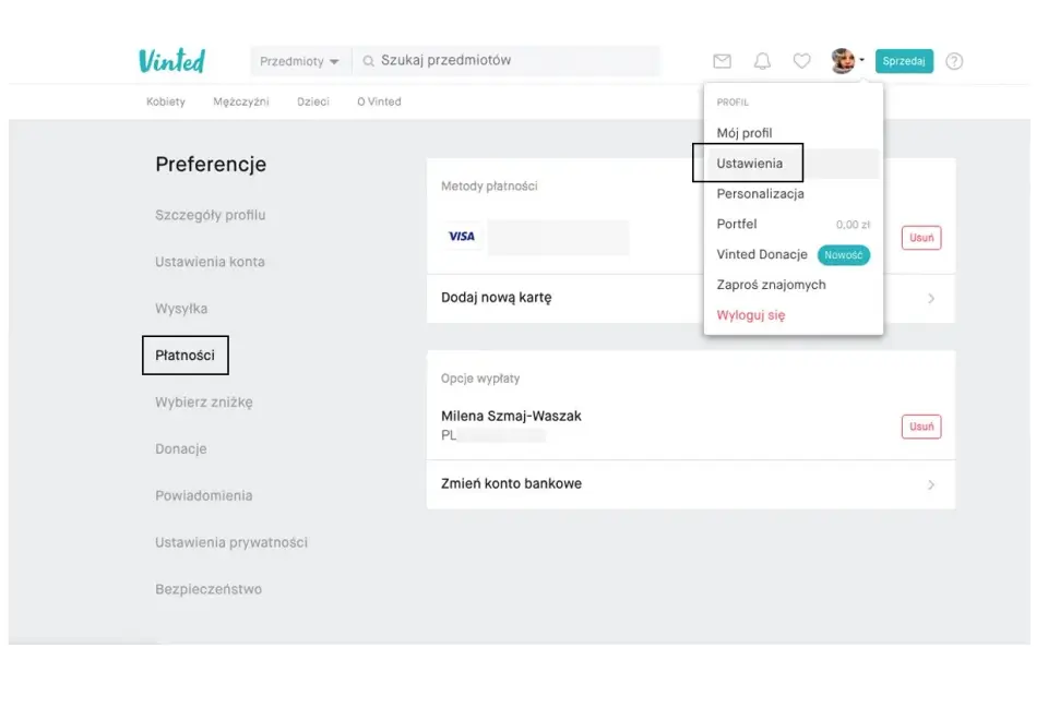 PayPo na Vinted - Jak płacić kartą i na co uważać?