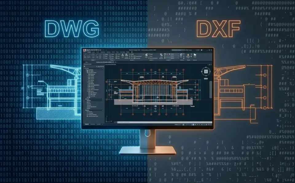 DXF w CAD - kiedy działa najlepiej i na co uważać