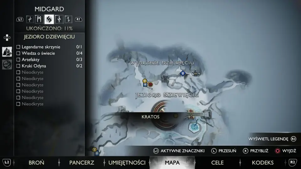 Jezioro Dziewięciu w God of War Ragnarok - pełna eksploracja