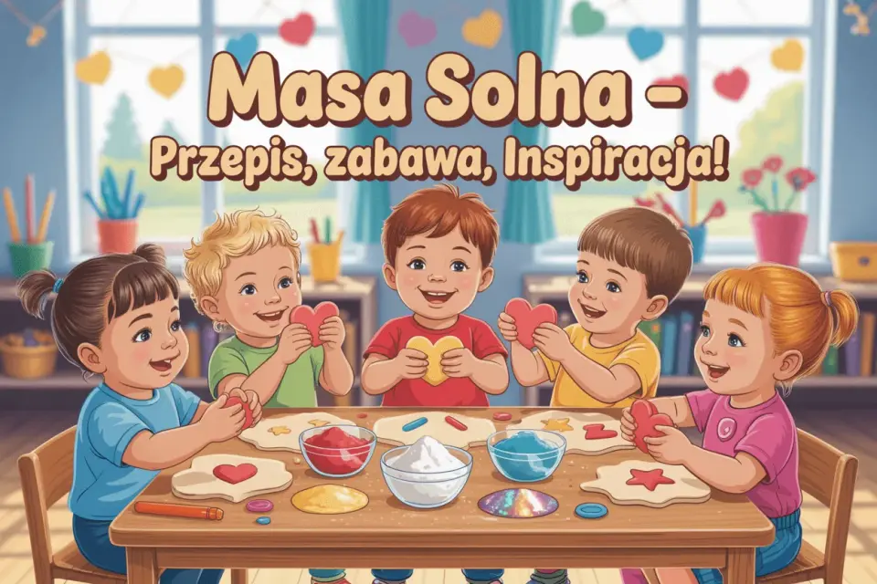 Masa solna - przepis, zabawy i suszenie bez pękania