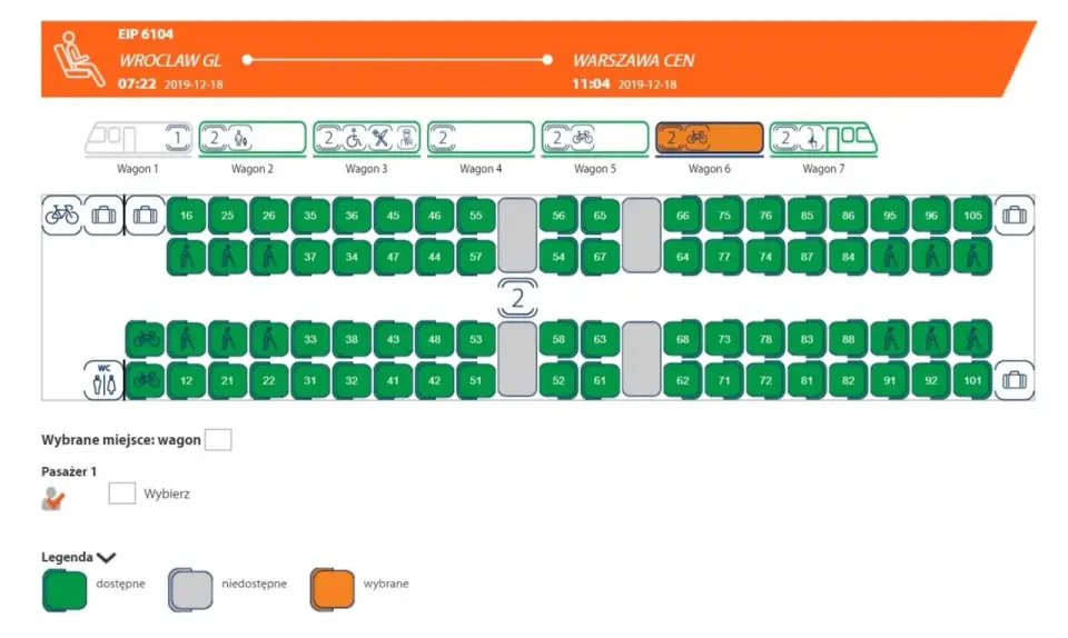 Jak znaleźć miejsce w PKP Intercity? Przewodnik po wagonach i miejscach