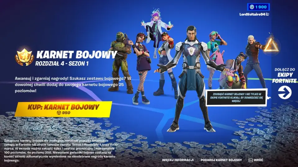 Karnet bojowy w Fortnite - Cena, nagrody i czy faktycznie się opłaca?