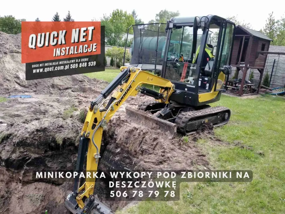 Cennik usług minikoparką: Ile kosztuje wynajem i praca?