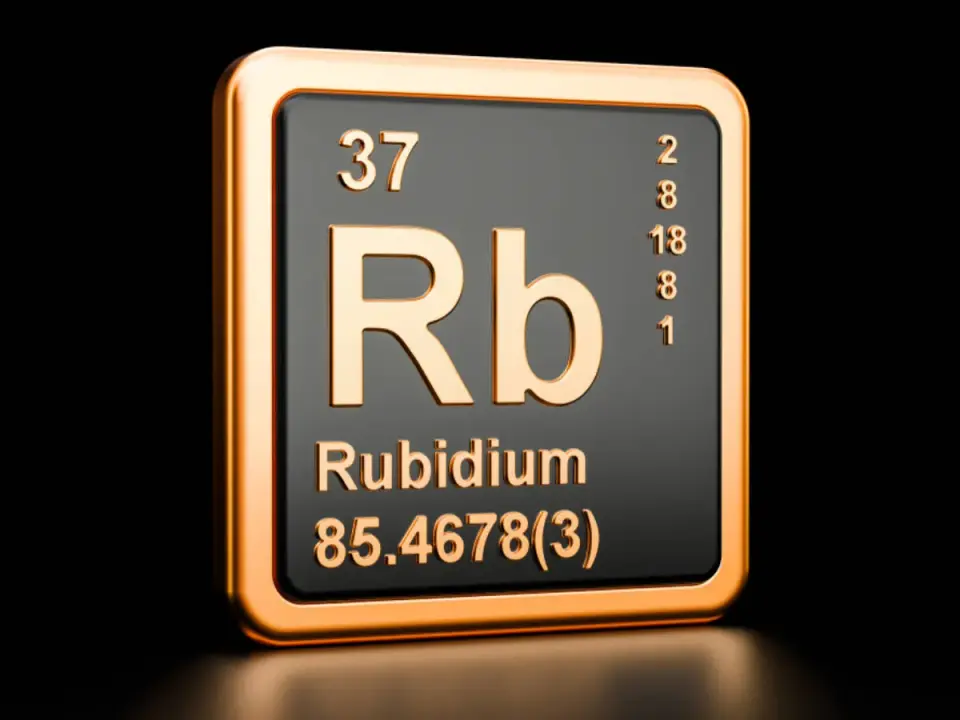 Rubid (Rb) - Reaktywny metal alkaliczny: właściwości i zastosowania