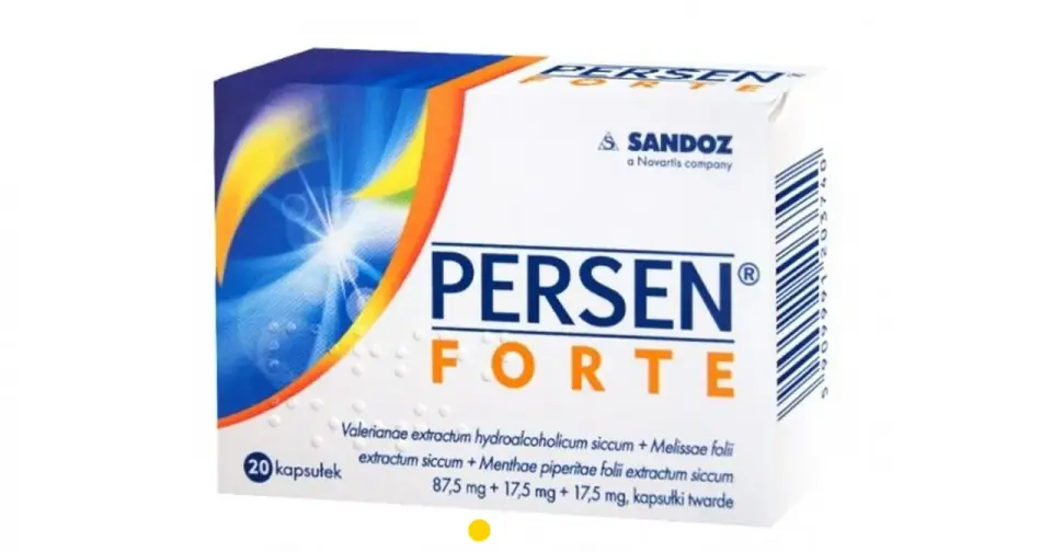 Persen Forte - kiedy pomaga przy stresie i zasypianiu?