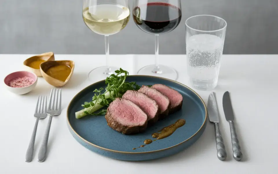 Vin et filet mignon de porc - L'accord parfait selon la sauce