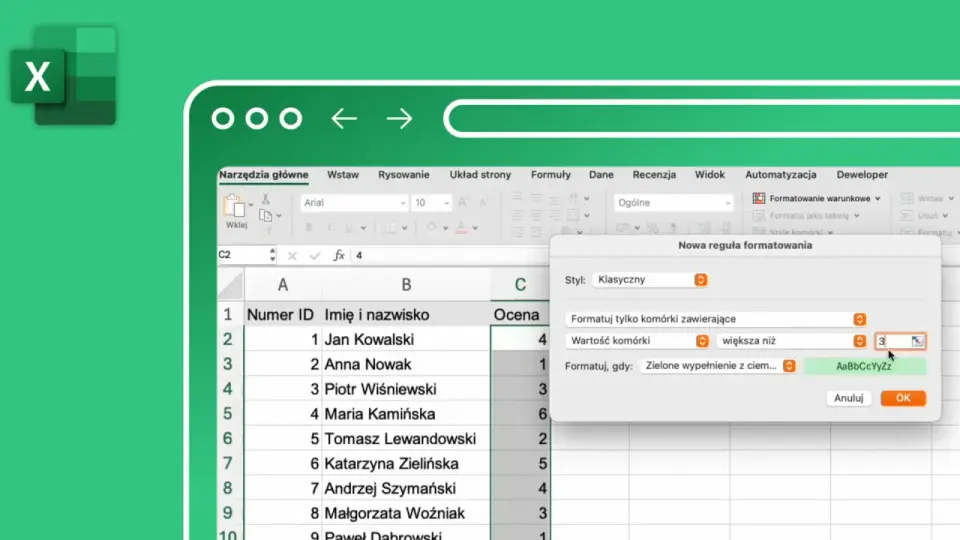 Excel zadania z rozwiązaniami - nauka i przygotowanie do pracy
