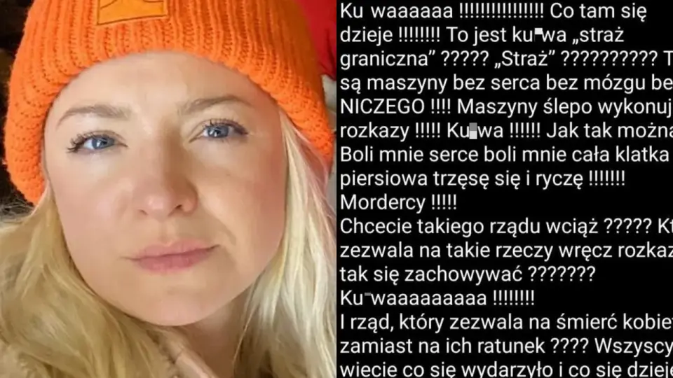 Barbara Kurdej-Szatan - afera o wpis o granicy i wyrok sądu