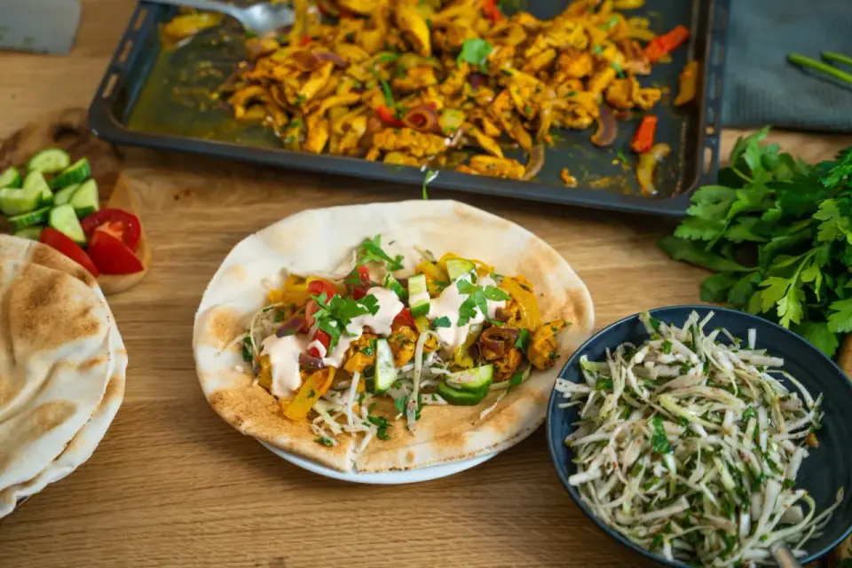 Shawarma med kyckling - Så lyckas du hemma utan spett