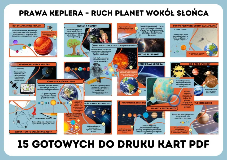 Prawa Keplera - Jak zrozumieć ruch planet i łatwo rozwiązywać zadania?
