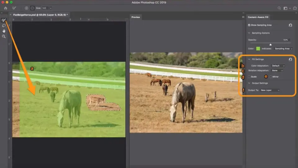 Inhaltsbasierte Füllung Photoshop: Meistere Retusche & Kunst