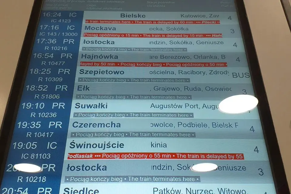 Gdzie jest pociąg? Sprawdź lokalizację i opóźnienia online