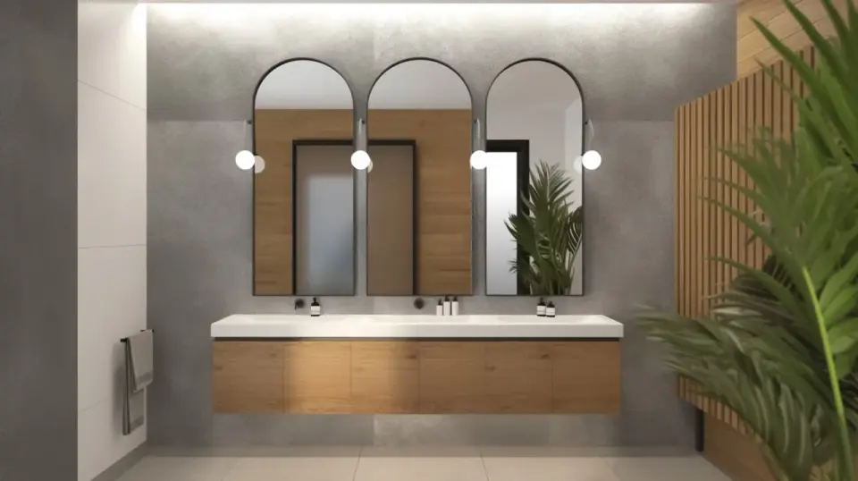 Cómo elegir un plafón con espejo para el baño