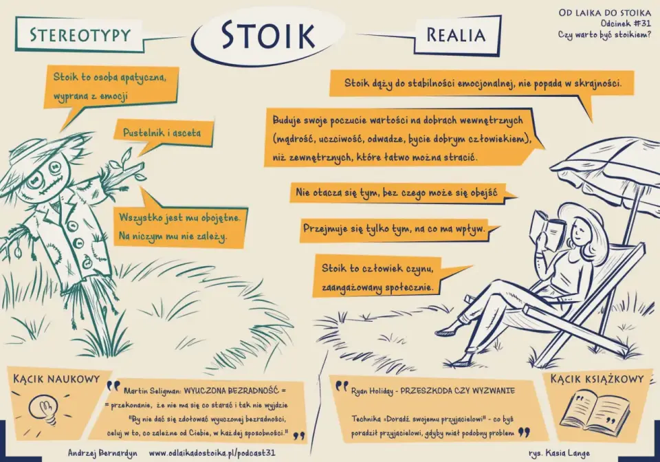 Stoicyzm bez mitów - jak uczy zachować spokój i charakter