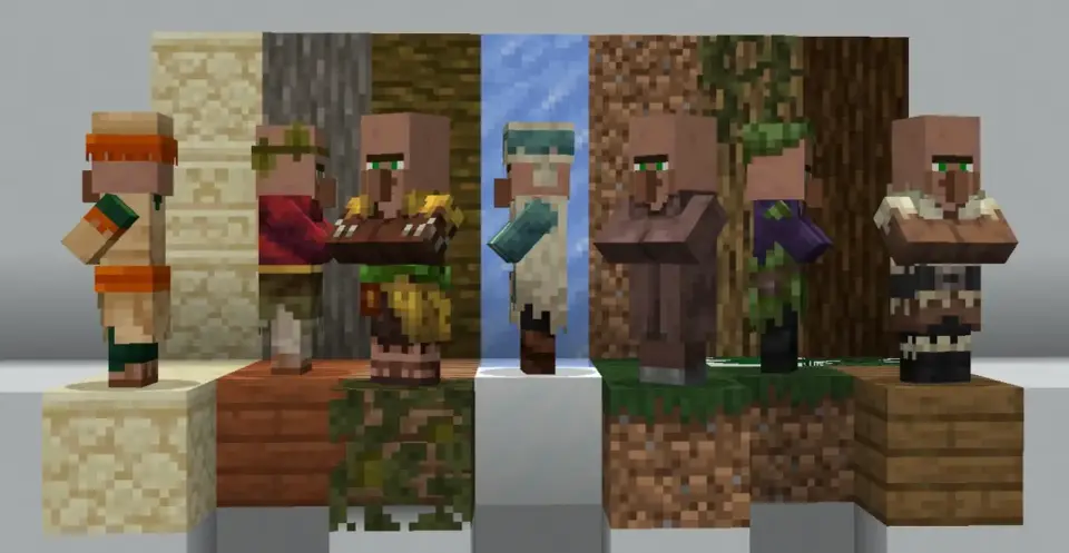 Wieśniak w Minecraft - najlepsze profesje i handel