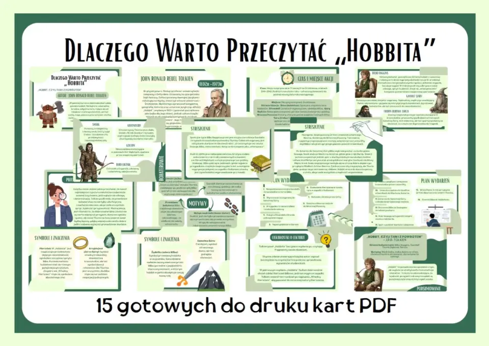 Streszczenie Hobbita - Pełna Fabuła i Przemiana Bilba