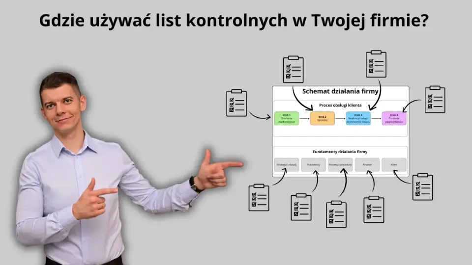 Checklista procesów - jak działa i kiedy naprawdę pomaga